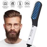 (New Year Promotion- 50% OFF Today! ) Multifunctional Hair Comb Beard Straightener