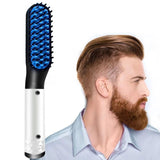 (New Year Promotion- 50% OFF Today! ) Multifunctional Hair Comb Beard Straightener