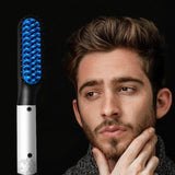 (New Year Promotion- 50% OFF Today! ) Multifunctional Hair Comb Beard Straightener