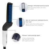(New Year Promotion- 50% OFF Today! ) Multifunctional Hair Comb Beard Straightener